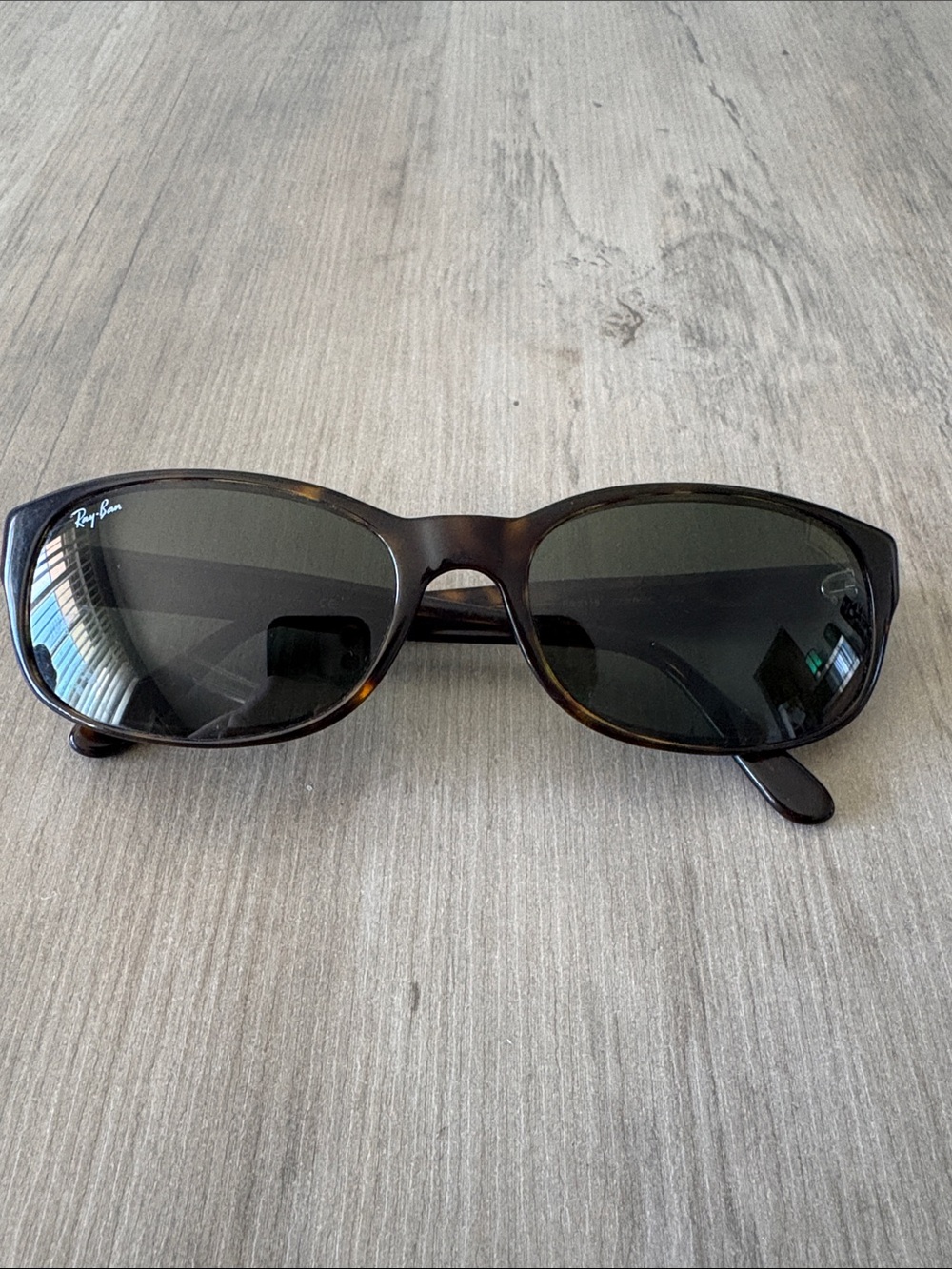 Ray-Ban Women’s Tortoiseshell Sunglasses - Brown Frame, Dark Lenses